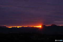 今日の夕暮れ