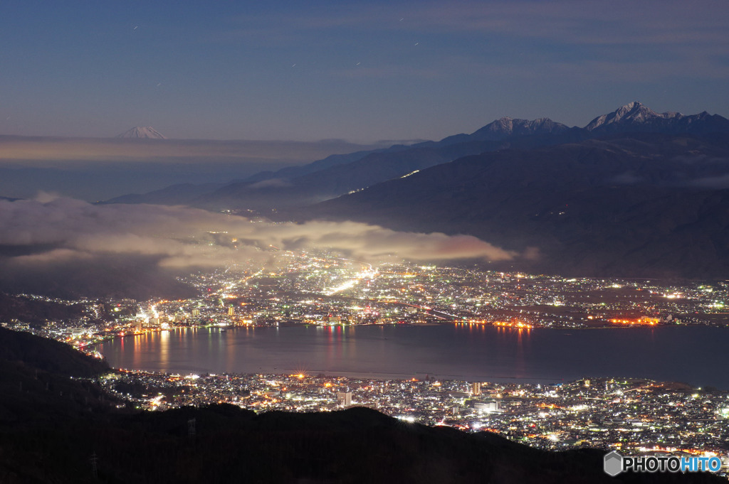 月夜の眺め