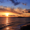 七里ヶ浜夕景