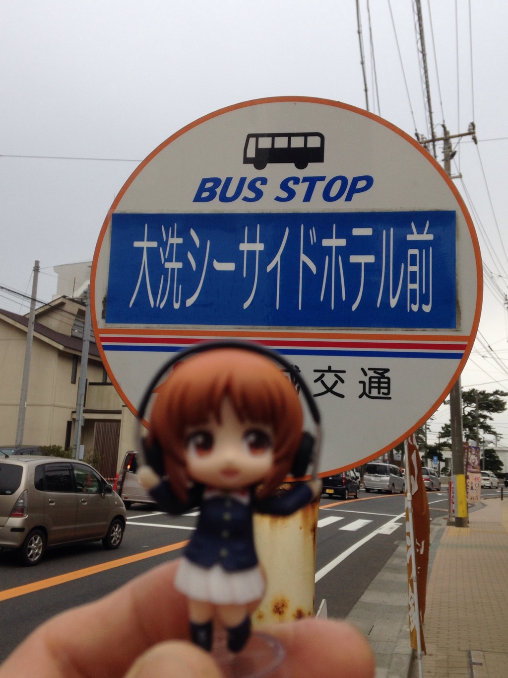 西住みほ 大洗シーサイドホテルにて