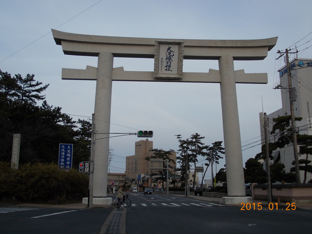 大洗磯前神社　鳥居