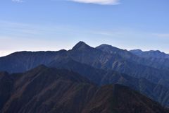 北岳と間ノ岳