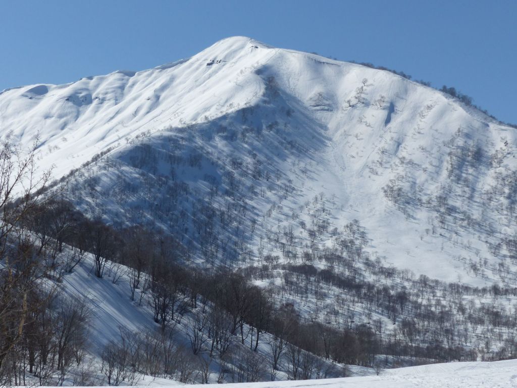 奥美濃の雪山（野伏ケ岳）