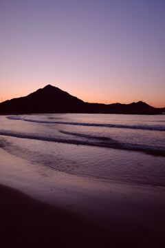 青葉山の夕日Ⅱ