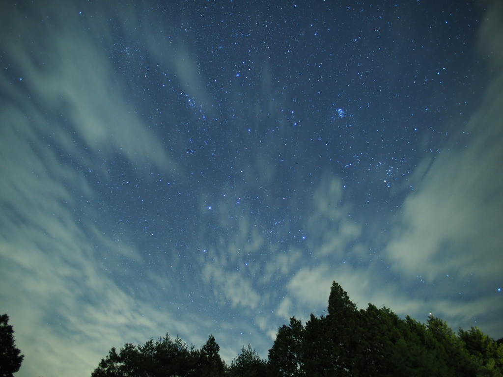 雲の隙間