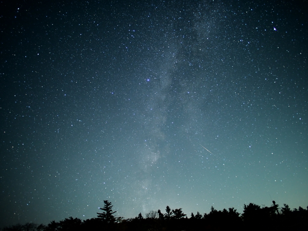 大台ヶ原　星景