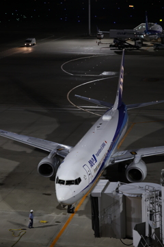 羽田空港　手前撮り