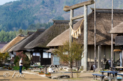 福島県南会津　大内宿