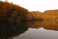 錦秋の蔦沼