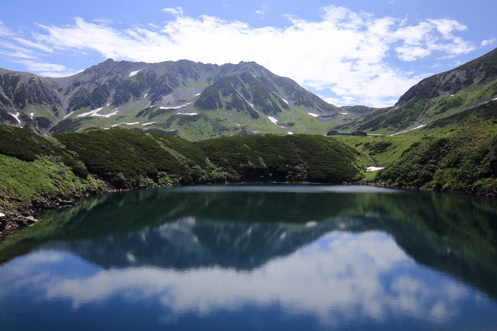 みくりが池と逆さ立山