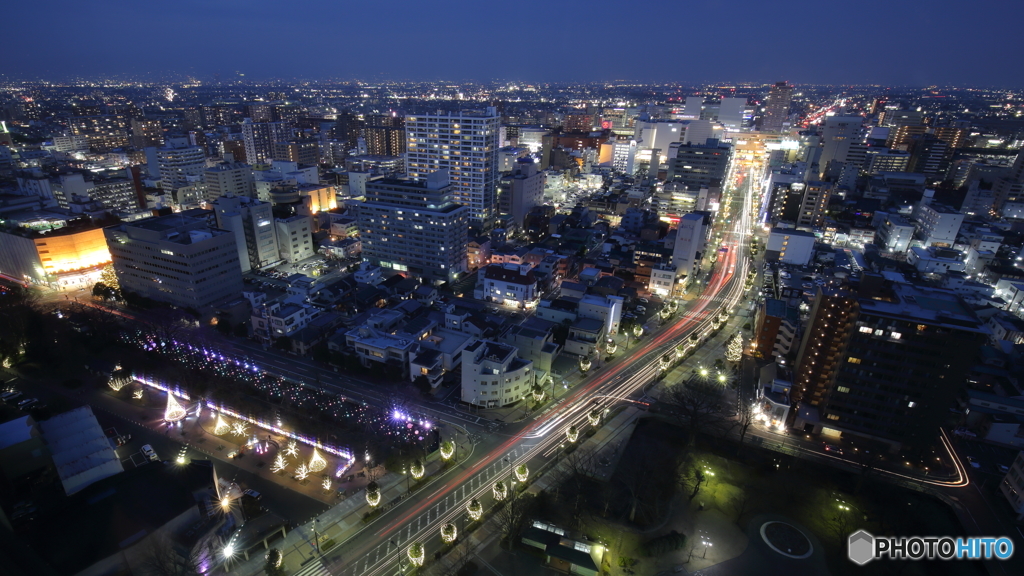 高崎市夜景