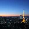 2015年夕暮れの東京タワー
