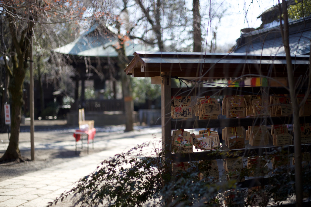 深大寺境内