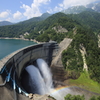 立山連峰と黒四ダム