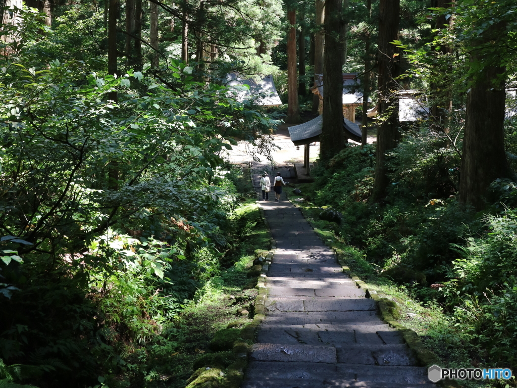 聖地羽黒山の旅「継子坂」
