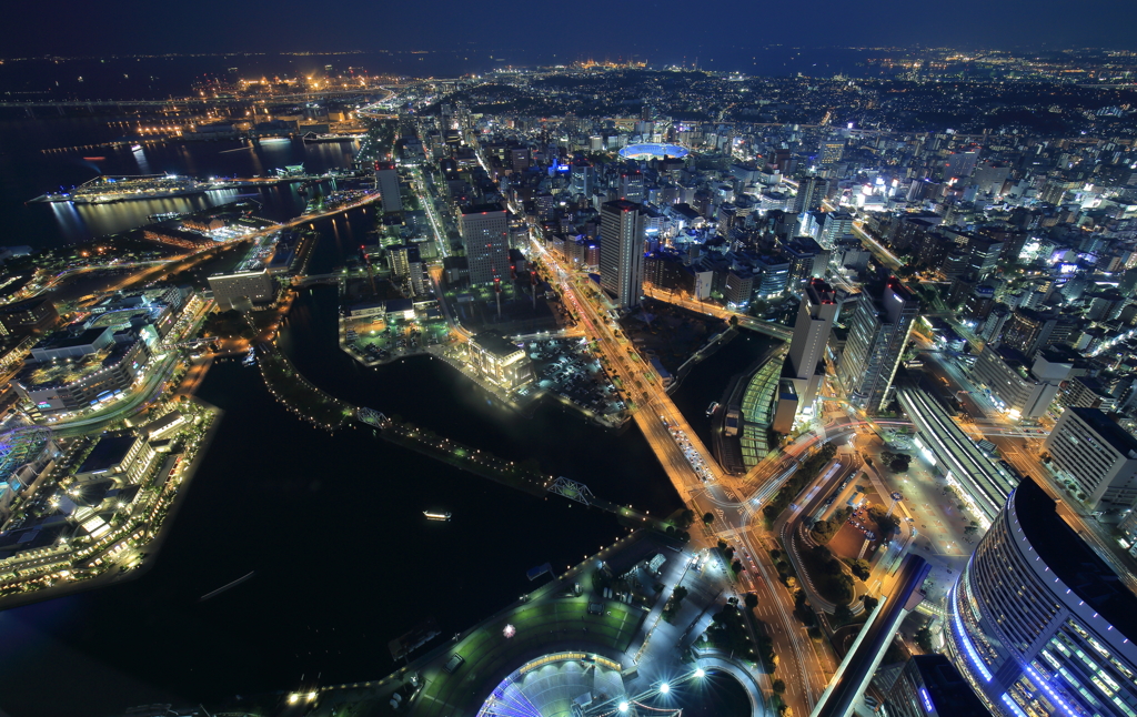 横浜の夜景