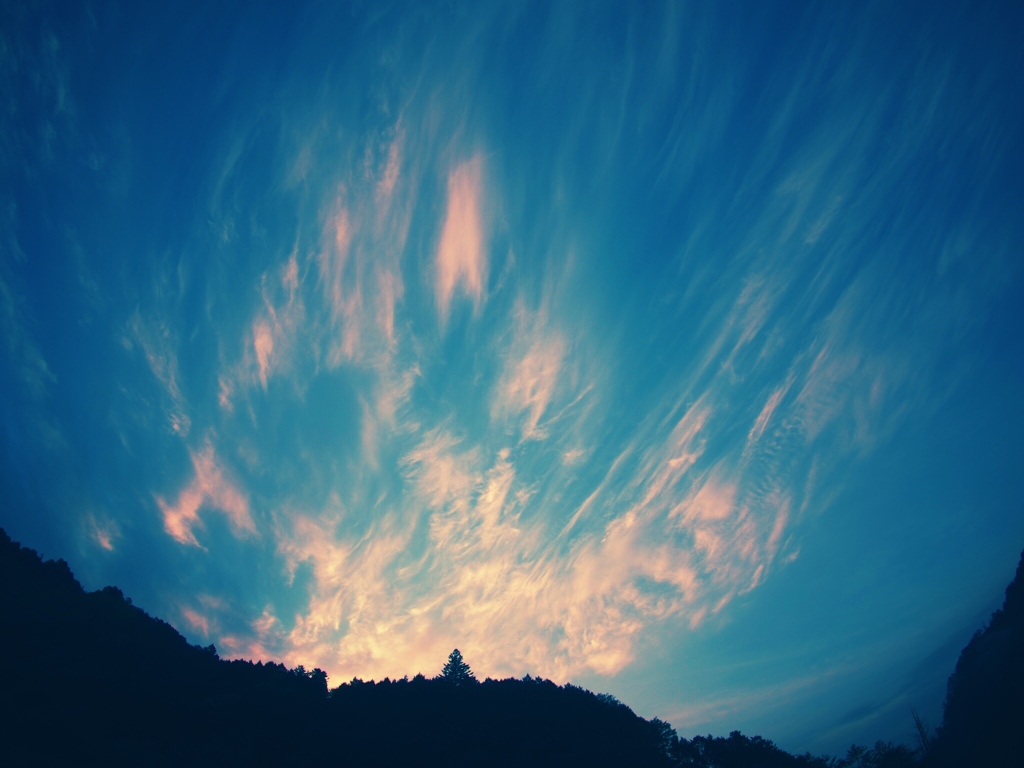 Marbled clouds