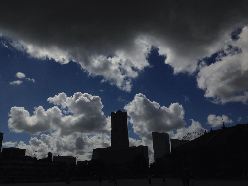 横浜の空