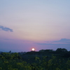 田舎の夕暮れ
