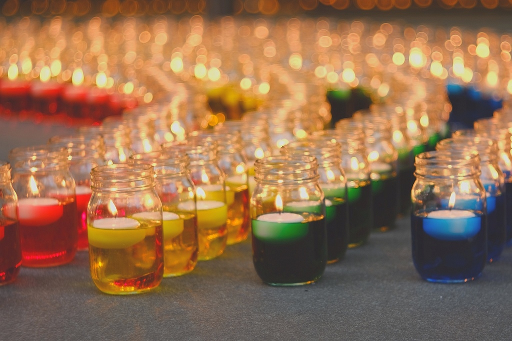 Summer candles