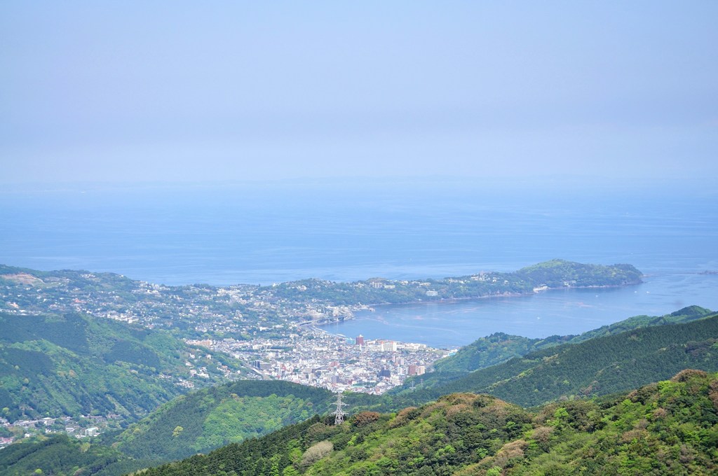 十国峠からの風景