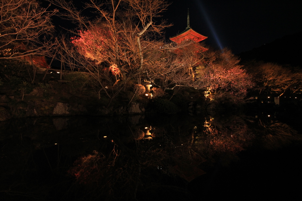 夜の清水寺