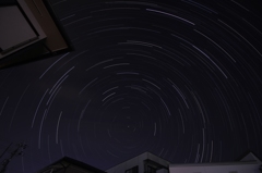 自宅の北極星