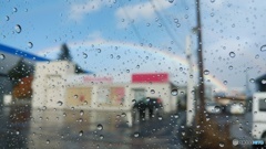 雨上がりの虹