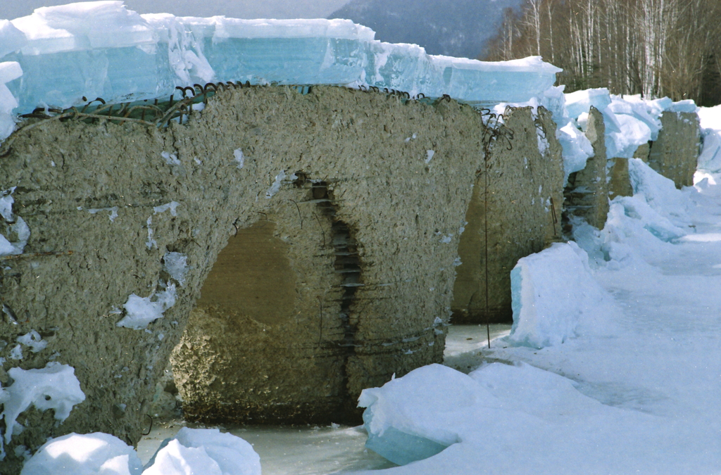 風雪に耐えて