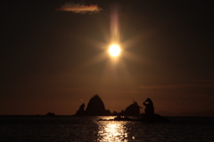 大田子の夕陽-1