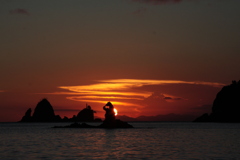 沈んでいくね
