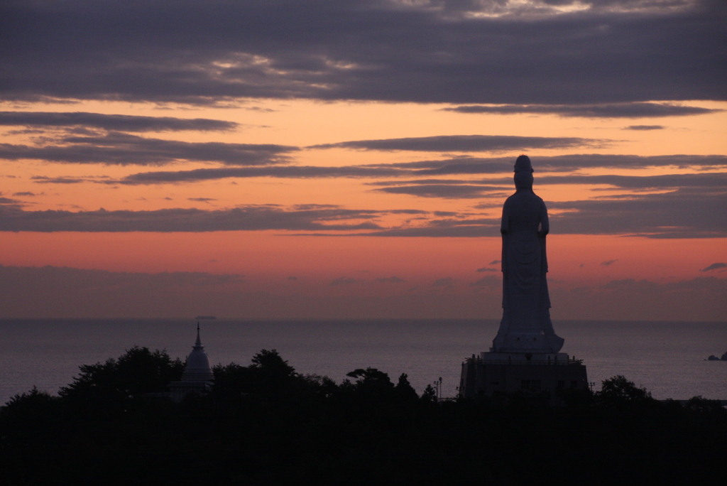 釜石の夜明け