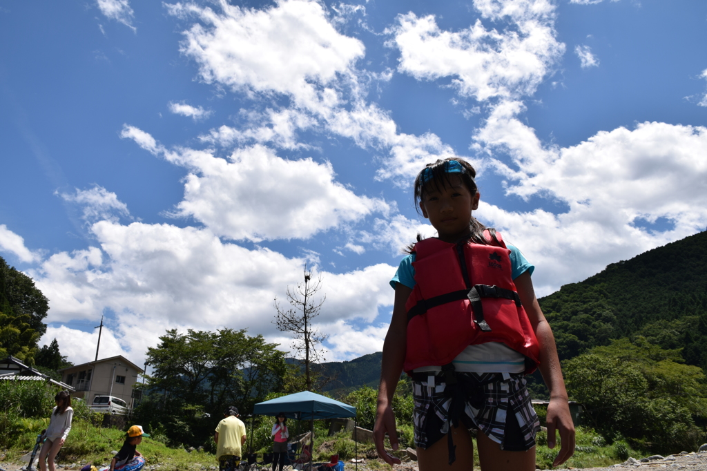 吉野川　青天♥