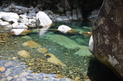 銚子川魚飛渓より②