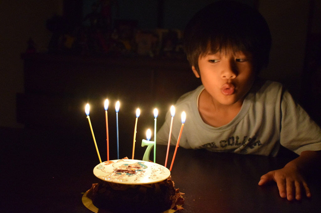 ハッピバースデー7歳♥