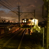大和川安堂駅より