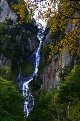 秋な滝