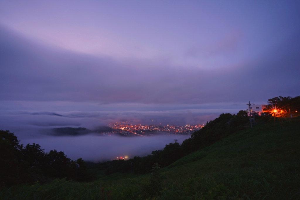 雲海夜景