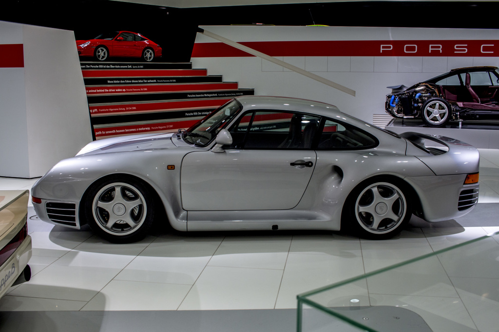 Porsche 959 Silver, 1
