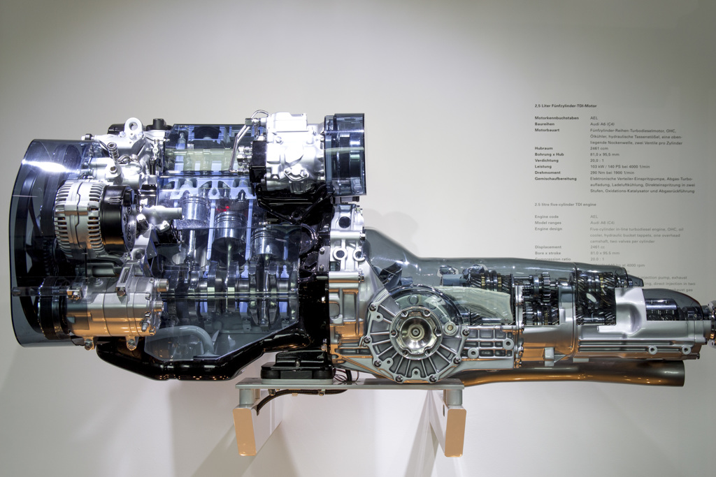[Audi 110] 2.5L 5気筒 TDI engine (AEL)