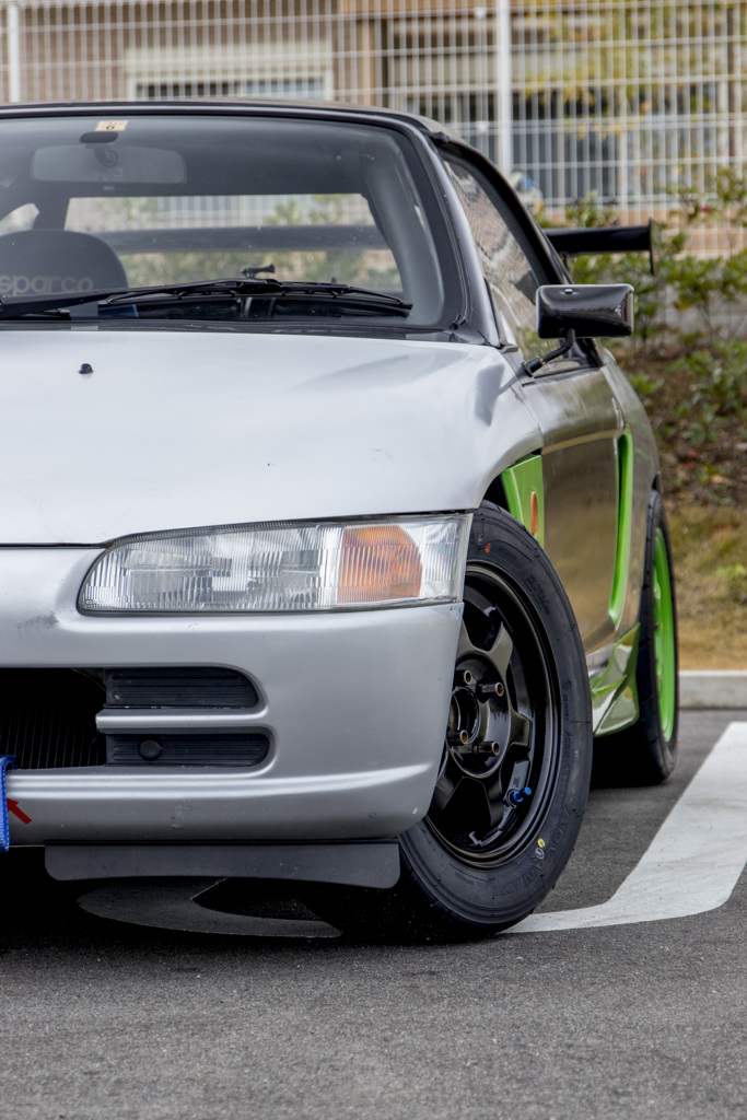 Honda Beat mistbahn号 Sタイヤ フィッティング