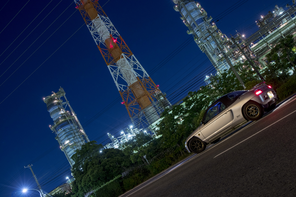 Honda Beat tsworks号＠高砂臨海工業地帯 | 3