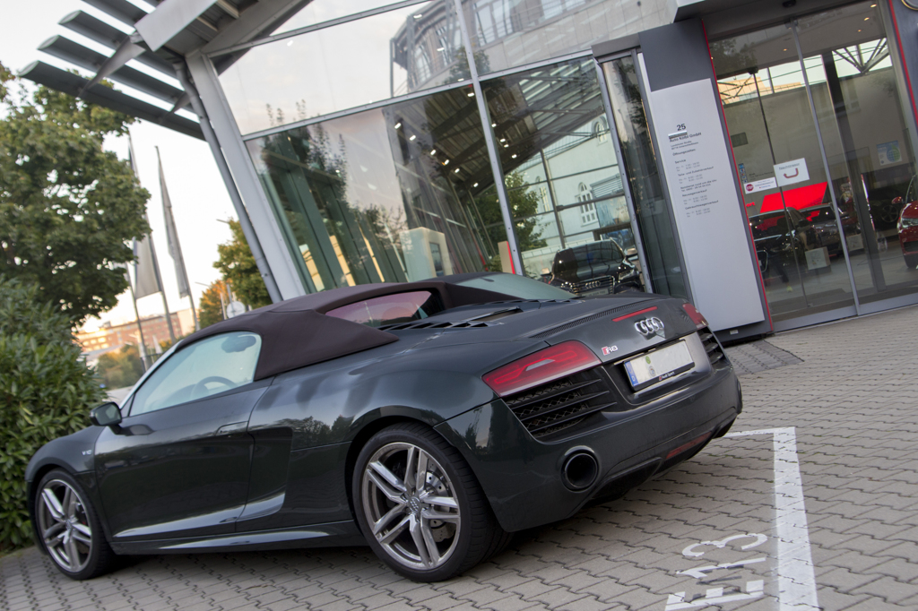 Audi R8 Spyder in Munich, 2