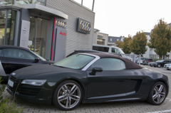 Audi R8 Spyder in Munich, 1