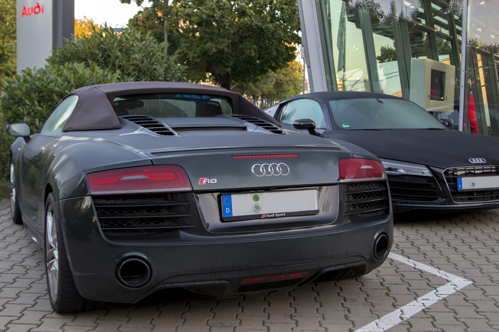 Audi R8 Spyder in Munich, 3