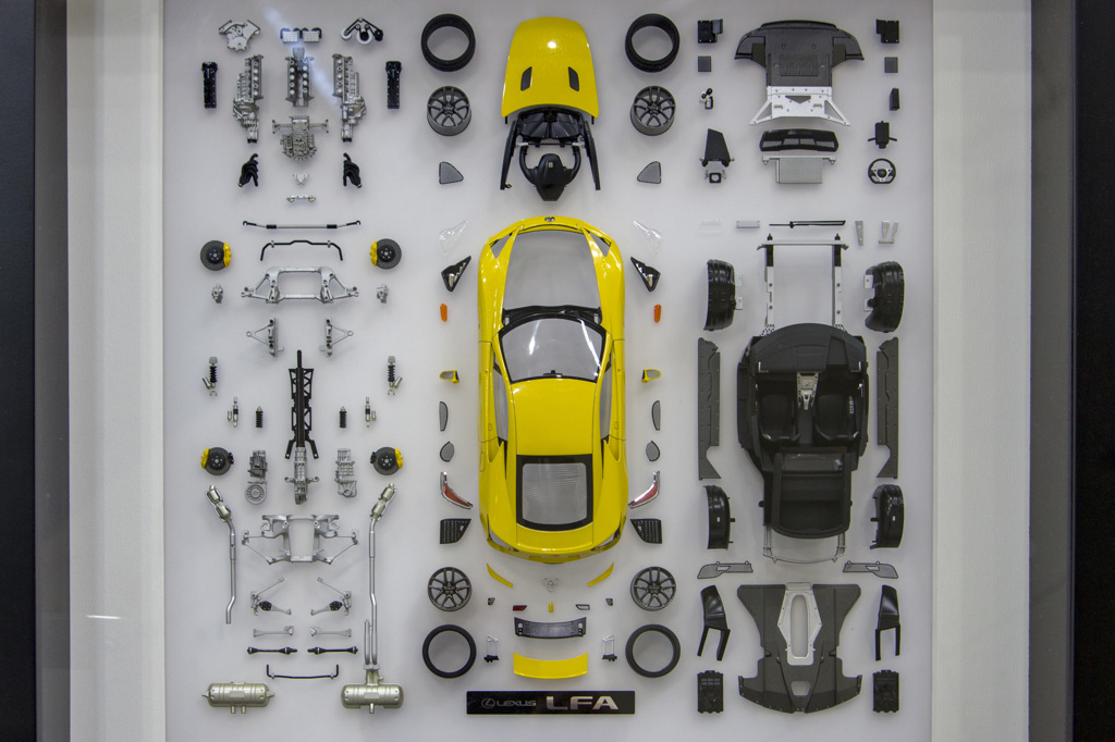 Lexus LF-A Pearl Yellow 1