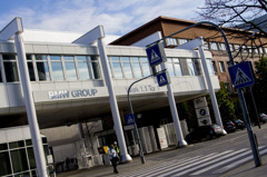 BMW本社前の工場