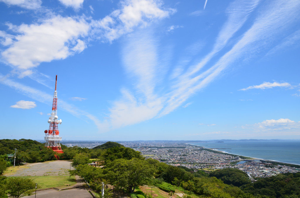 真夏の湘南平１