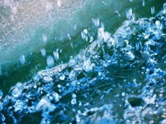 水の戯れ。