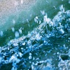 水の戯れ。